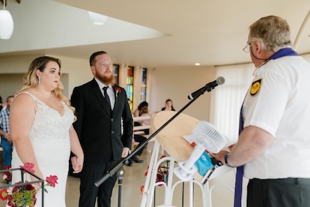 Wedding ceremony by Dr. Gerrit Rademeyer in Porterville