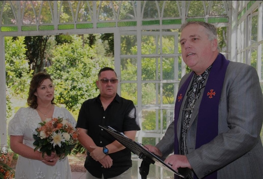 Wedding ceremony by Dr. Gerrit Rademeyer in Porterville