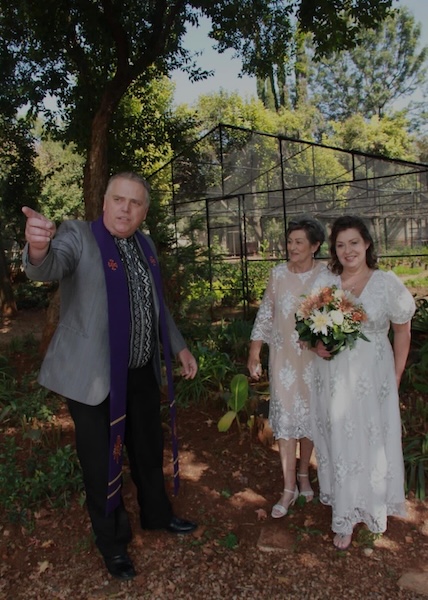 Wedding ceremony by Dr. Gerrit Rademeyer in Porterville